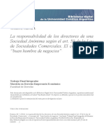 6 RC de Los Directores. Concepto de Buen Hombre de Negocios