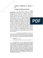 Política Económica - Identificación Objetivos e Introducción Pol Fiscal