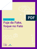 Professor Combate Fake News Plano de Aula