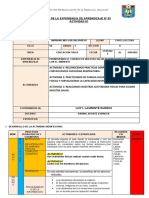 Sesion de Educacion Fisica Epreciencia de Aprendizaje 3