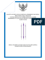 Bankeu KPMD 2022 - DESA NGABEYAN