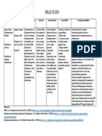 Drug Study For Antamin