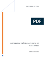 Practicas de Ciencia de Materiales