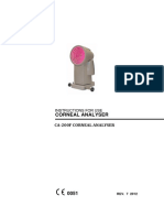 Ca-200F Corneal Analyser