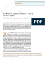 2018 Control On Explosive-Effusive Volcanic Eruption Styles Mike Cassidy Et Al