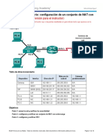 Semana 15. Configuring NAT Pool Overload and PAT - ILM