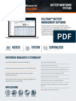 CELLTRAQ Battery Asset Management Software Datasheet