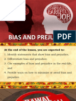 Bias and Prejudice