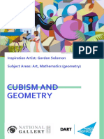 Minds Inspired Cubism and Geometry