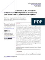 Effects of Fermentation On The Proximate Compositi