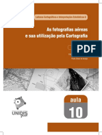 As Fotografias Aéreas e Sua Utilização Pela Cartografia: Leituras Cartográficas e Interpretações Estatísticas II