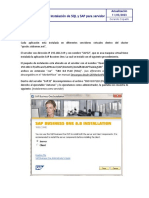 Instalación de SQL-SAP