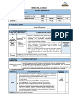 Sesion de Aprendizaje 1-Unidad 2