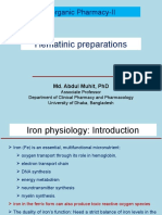 Hematinic Preparations