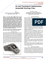 Design Analysis and Topological Optimization of A Automobile Steering Yoke IJERTV11IS020060 PDF