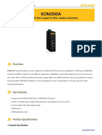 Kyland KOM300A Datasheet EN