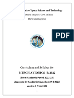 B Tech Syllabus Avionics - R2022 - V1 - 26.08.2022 PDF