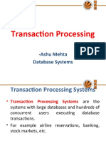 Unit 4 Transaction Processing