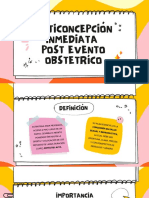 Anticoncepción Post Evento Obstetríco PDF