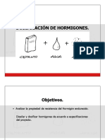 Dosificacion de Hormigones