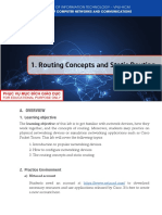 Lab01 - Network Devices and Static Routing