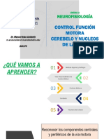 Clase 3 - Control Motor, Cerebelo y Ganglio de La Base