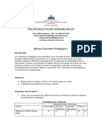 Informe de Encuentro Pedagogico Marzo Del 2023