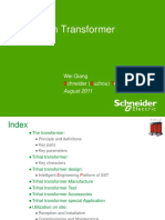 Dry Transformer Training