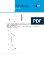 Session 1 Physics C Mechanics 2023 AP Daily Practice Sessions