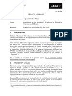 Opinión OSCE 093-18 - Cumplimiento de Resoluciones Dictadas Por El TCE