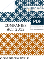 Session 3 - Companies Act - Merger, Amalgamation, Share Capital & Debenture