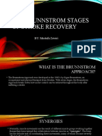 The Brunnstrom Stages of Stroke Recovery