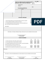 FO 0510 - Relatório de Completação Mecânica