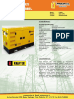 Generador Electrico Krafter Sdg-18fs 18 Kva 380vdiesel Insonoro-0