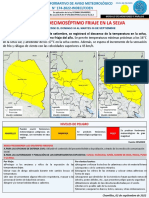 Boletín Informativo de Aviso Meteorológico n174 2022 Del 02-09-2022