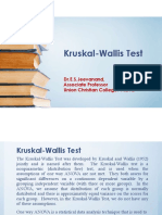 Kruskal Wallis