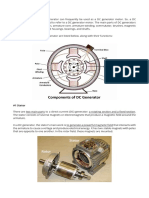 Parts of A DC Generator