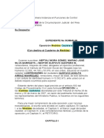 Modelo de Escrito en Donde Se Oponen A Medidas Cautelares Inominads en Proceso Penal