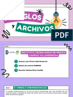 Arreglos y Archivos