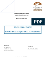 Travaux Pratiques Potentiométrie - LST PCM - 2022 2023