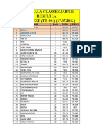 Result Ia TT-004