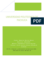 A5 P2. Creación y Publicación de Aplicación Web - CRUD Base de Datos ASP - Net VB-SMM