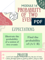 SLM 14 Probability of Two Events