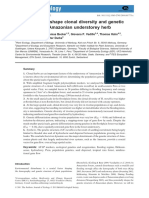 2011, Matthias Schleuning Et. Al, La Dinámica Del Río Da Forma A La Diversidad Clonal y La Genética