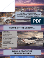 AE 424 PPT 1 Intro To Aerodrome