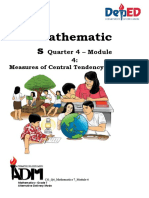 Mathematics7 Q4 Mod4 MeasuresOfCentralTendency v3