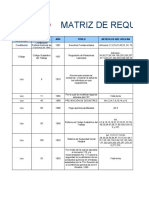 Matriz de Requisitos Legales