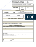 JD-F-09 - Registro de Monitoreo de Agentes Físicos, Biológicos, Psicosociales y Factores de Riesgo Disergonómicos