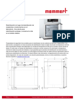 DS Memmert Esterilizador SF110 ES