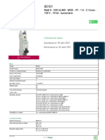 Squre D 60101 Circuit Breakers Data Sheet